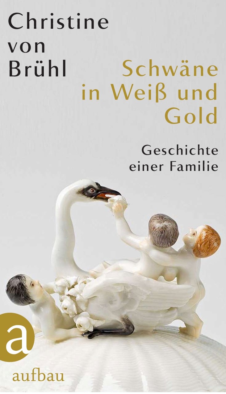 Cover Beschnitten Schwäne in Weiß und Gold Brühlsches Schwanenservice Sachsen